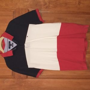 Tommy Hilfiger men's size S custom fit cotton polo shirt w logo